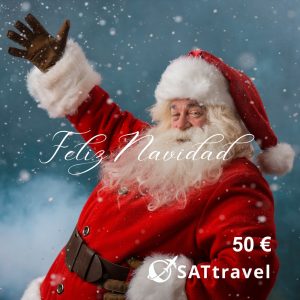 Tarjeta de Regalo Virtual de SAT Travel. Modelo Navidad